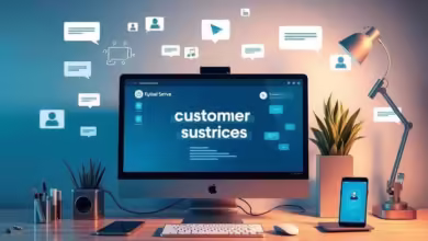 خدمه العملاء عبر الانترنت