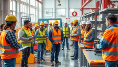 سياسة السلامة والصحة المهنية