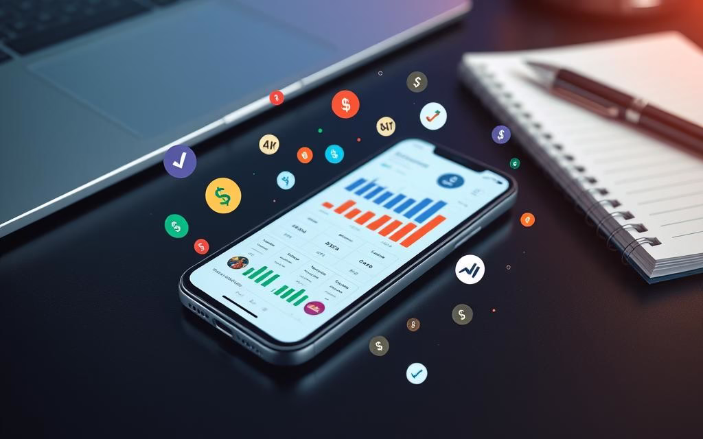 استخدام التطبيقات المالية