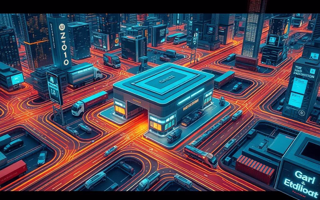 بناء شبكة توزيع بناء شبكة توزيع