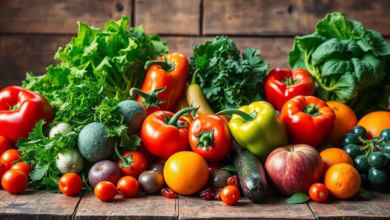 مشروع خضار وفواكه