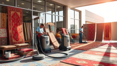 مشروع غسيل السجاد