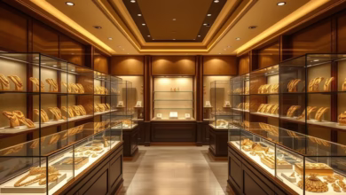 مشروع محل ذهب