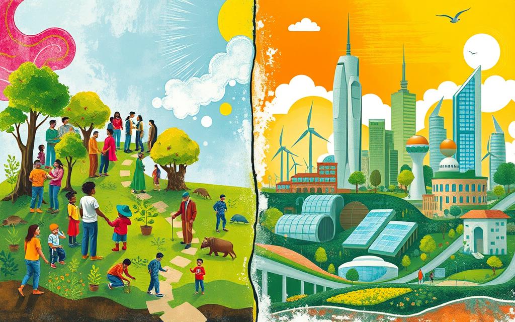 الفرق بين المسؤولية الاجتماعية والتنمية المستدامة