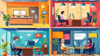 ما هي أقسام خدمة العملاء؟